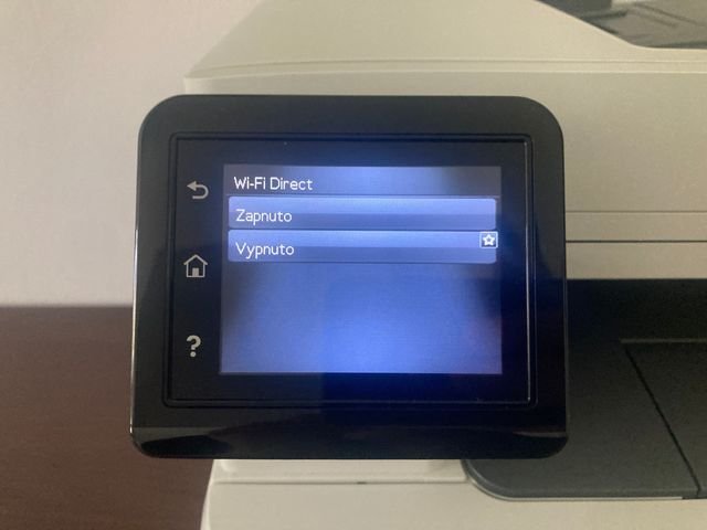 Wi-Fi Direct - připojení tiskárny