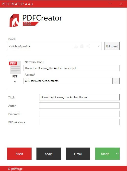 PDFCreator setup