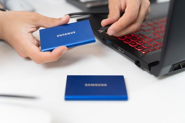 Externí SSD disk Samsung