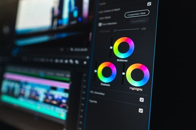 monitor na editaci videa