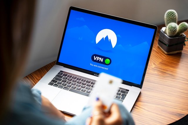 notebook s VPN připojením