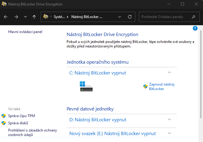 Bitlocker ve Windows