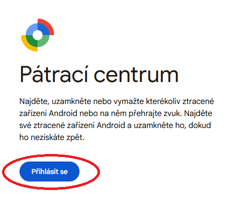 Pátrací centrum Google